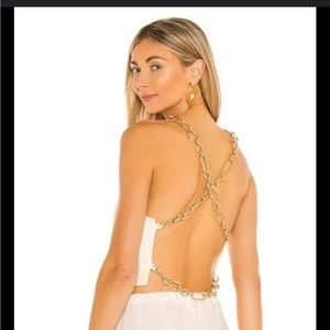 Cult Gaia Backless Joey Top